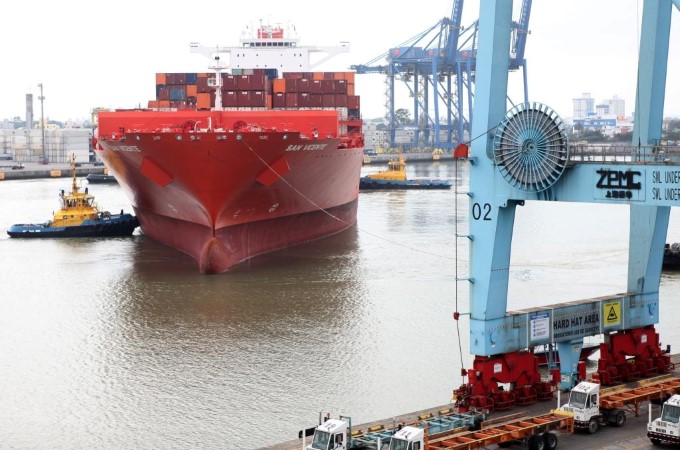 APM Terminals Itaja d as boas vindas nova rota da sia