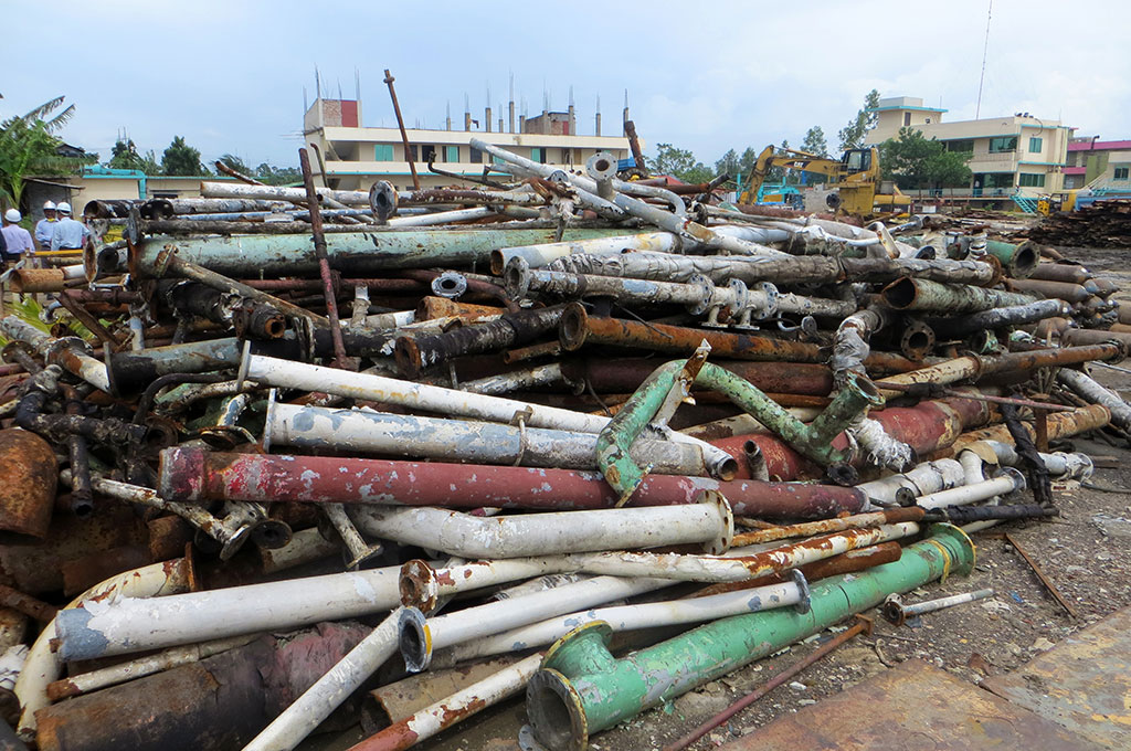 UE toma medidas para reformar os padrões de reciclagem de navios