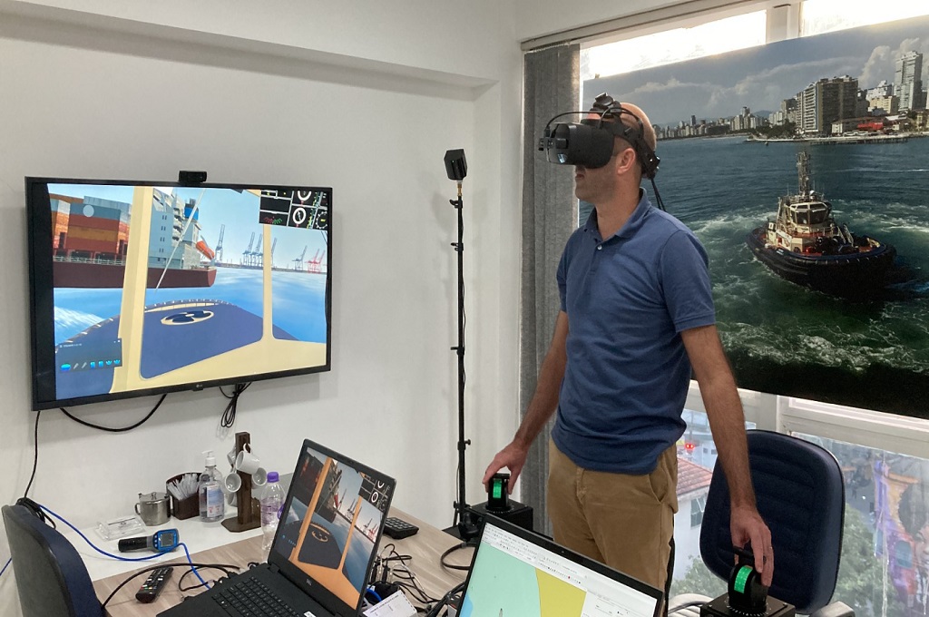 Simulador de realidade virtual da Svitzer amplia capacitação para capitães